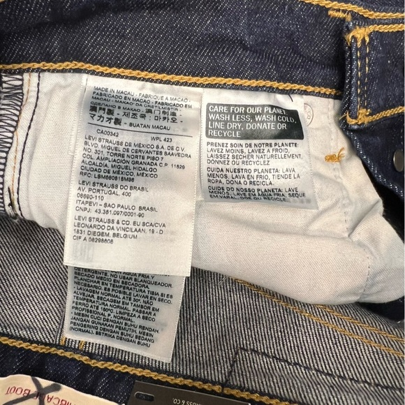 Levis Premium NWT Ribcage Boot Jeans Size 24 - Picture 10 of 13